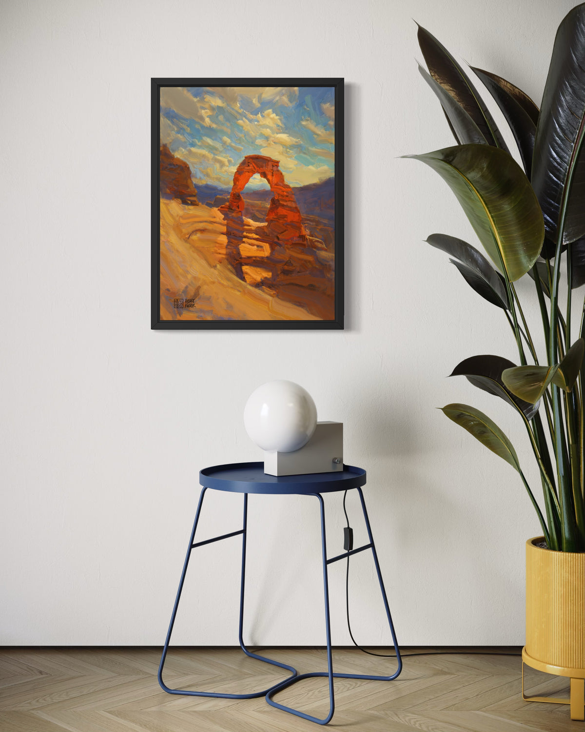 Delicate Arch Beneath the Blue