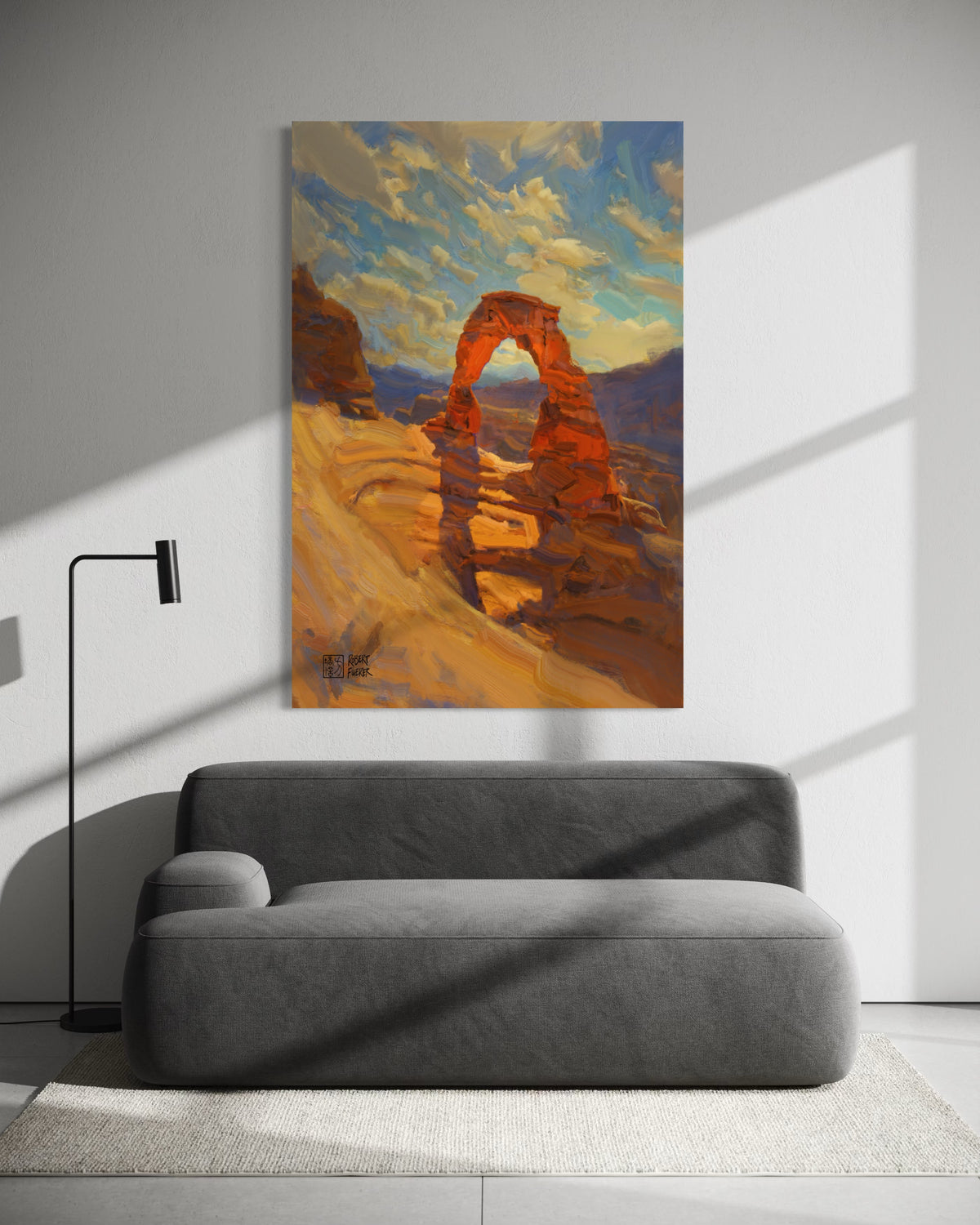 Delicate Arch Beneath the Blue