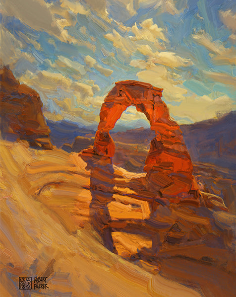 Delicate Arch Beneath the Blue