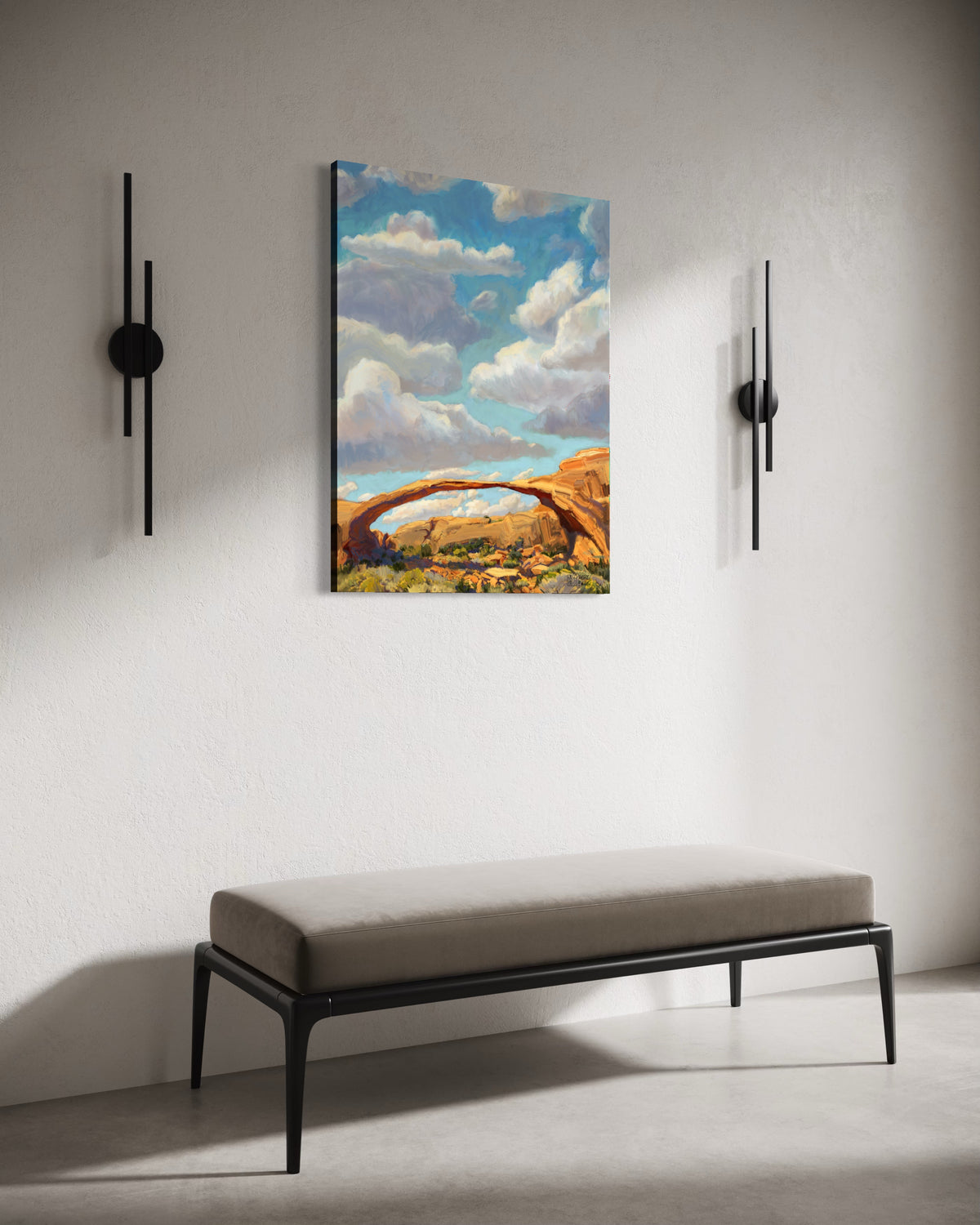 Landscape Arch, Lifted by Light