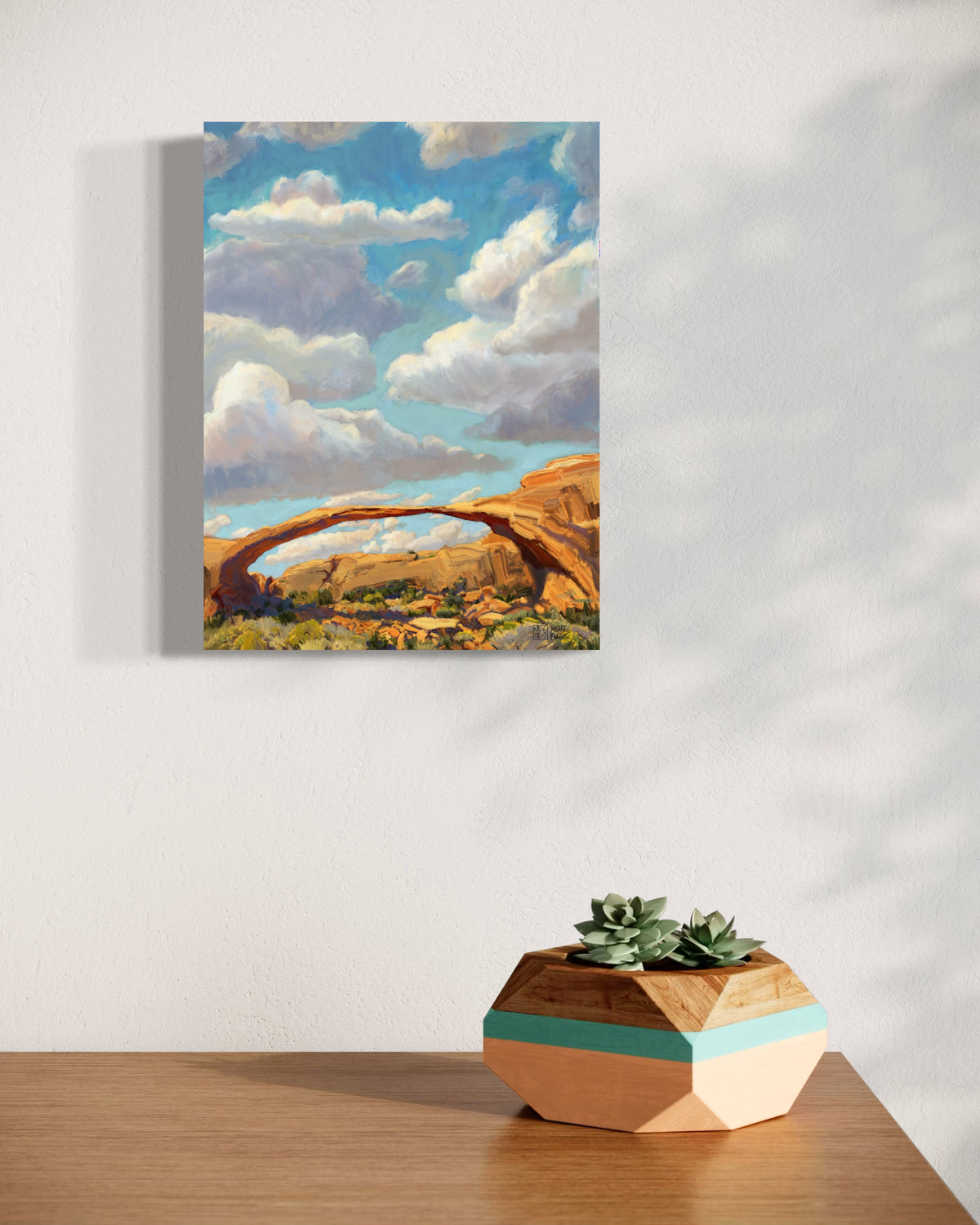 Landscape Arch, Lifted by Light
