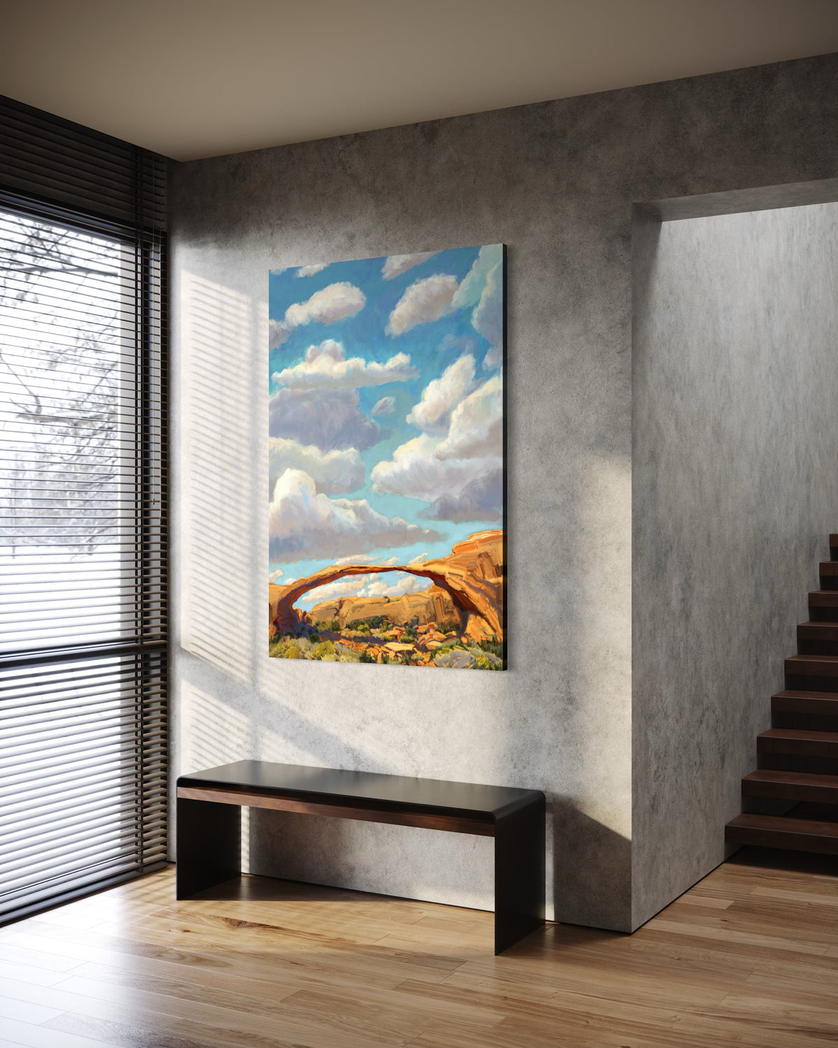 Landscape Arch, Lifted by Light